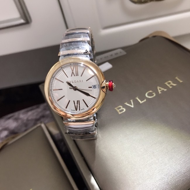 BVLGARI ブルガリ 時計 レディース 33mm 19SS 自動巻き BV-WD580-052