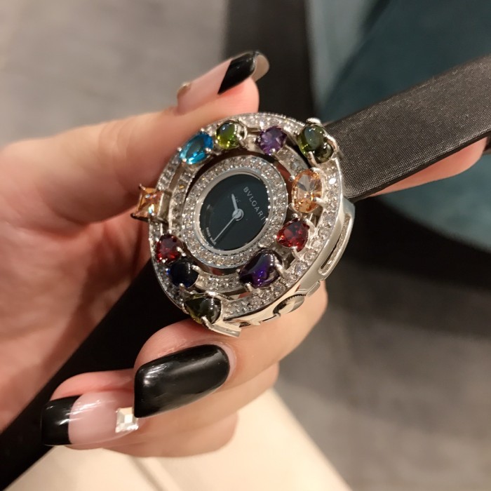 新作 BVLGARI ブルガリ 腕時計 レディース 宝石シリーズ BV-TSH480-008