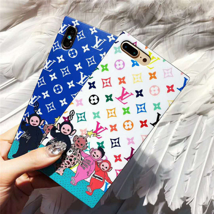 ルイヴィトン iphone xrカバー アイフォンxs/xs maxカバー ブランド カラフル おしゃれ iPhone x/7/ 8plusケース 人気 芸能人愛用