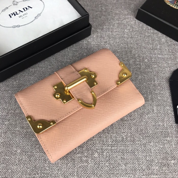 新作特N品 PRADA/プラダ 短財布 三つ折り財布 1MH840-PA383