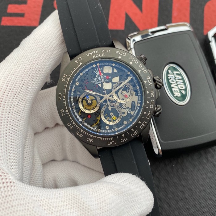 ロレックス デイトナ （ROLEX）多機能クォーツ TSH-2001P300-RO122