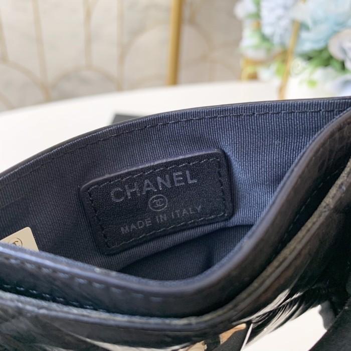 20SS シャネルCHANEL 名刺入れ コインケース JJX2002P120-31510-1