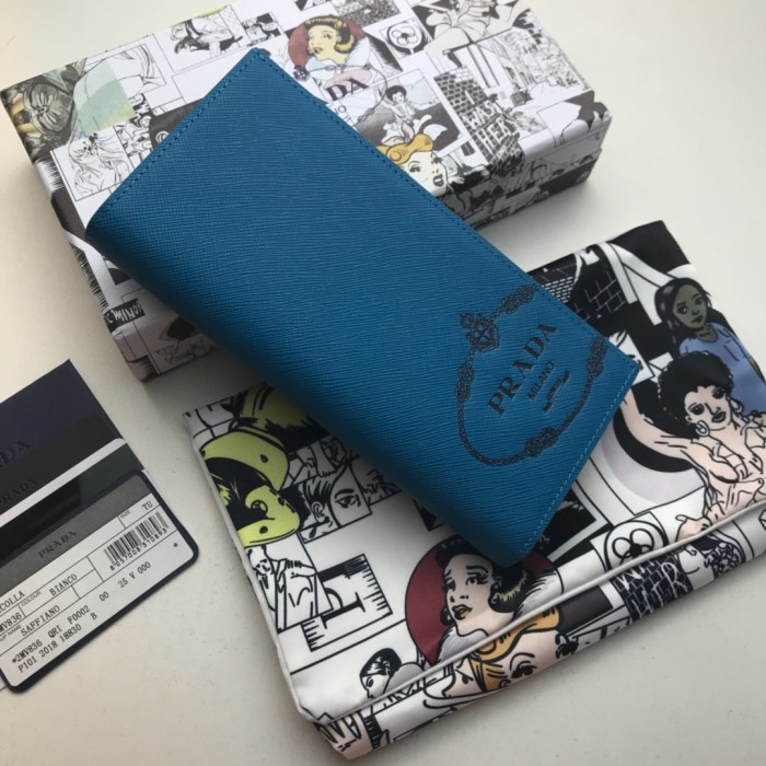 新作通販 PRADA/プラダ メンズ 長財布 二つ折り財布 2MV836-PA422