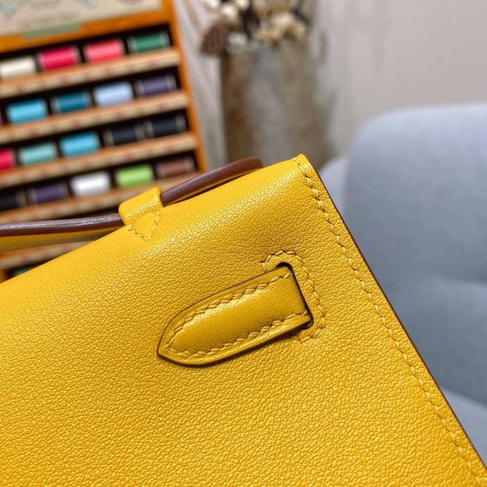 新品 エルメス 手作り 財布 セカンドバッグ MINIKELLY TA2001P-HE-20