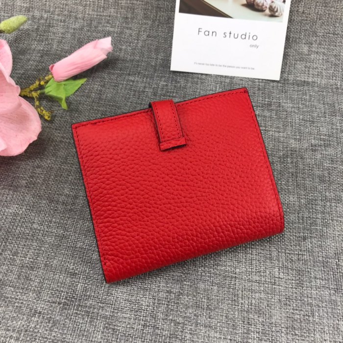 HERMES エルメス 牛革 TOGO 二つ折り財布 DZ2001P180-5120-01