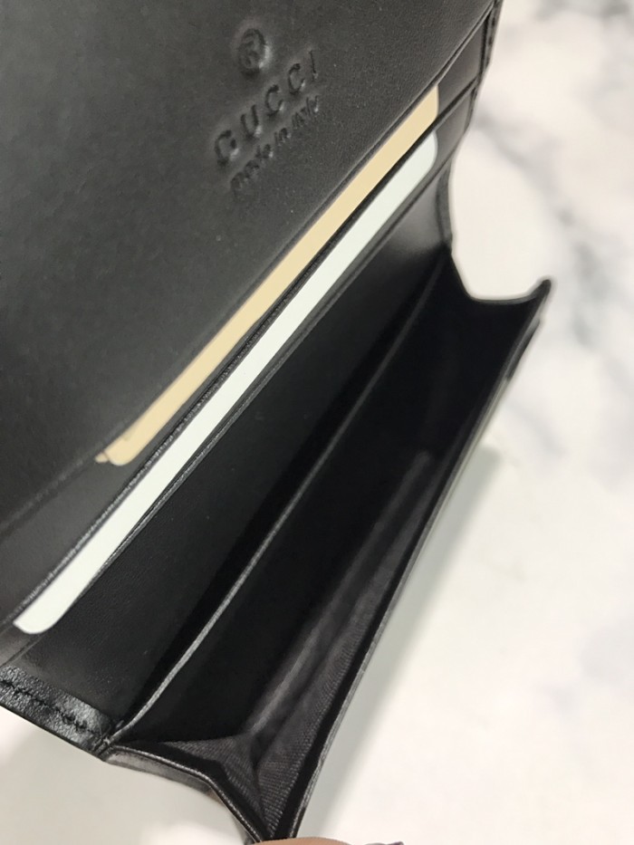 19SS美品 GUCCI グッチ 財布 名刺入れ コインケース 410120-1