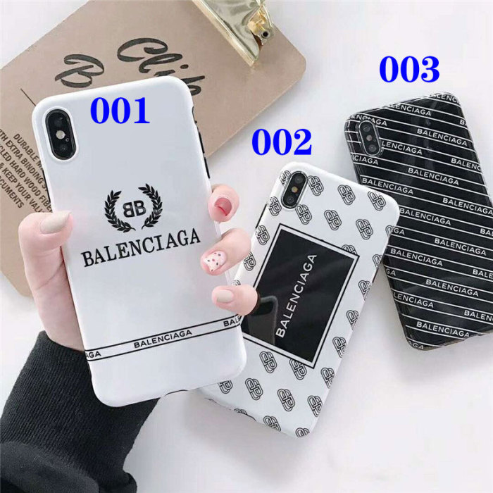 Balenciaga バレンシアガ Iphone Xrケース 人気 ブランド Iphone Xs Maxカバー 光沢感 オシャレ Iphone Xs/X/10/8/7/6plusケース Iphone10Rケース メンズ レディズ 芸能人愛用