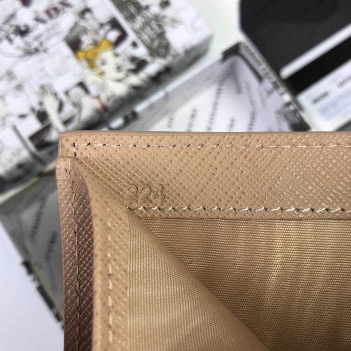 PRADA プラダ 特N品 激安 レディース 二つ折り財布 1MV204-PA370