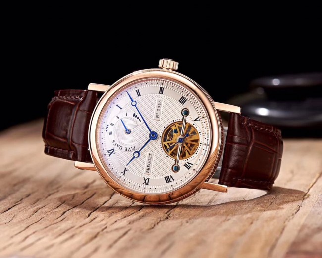 BREGUET/ブレゲ 腕時計 自動巻き 43mm メンズ 実物図 BR-TSH380-22