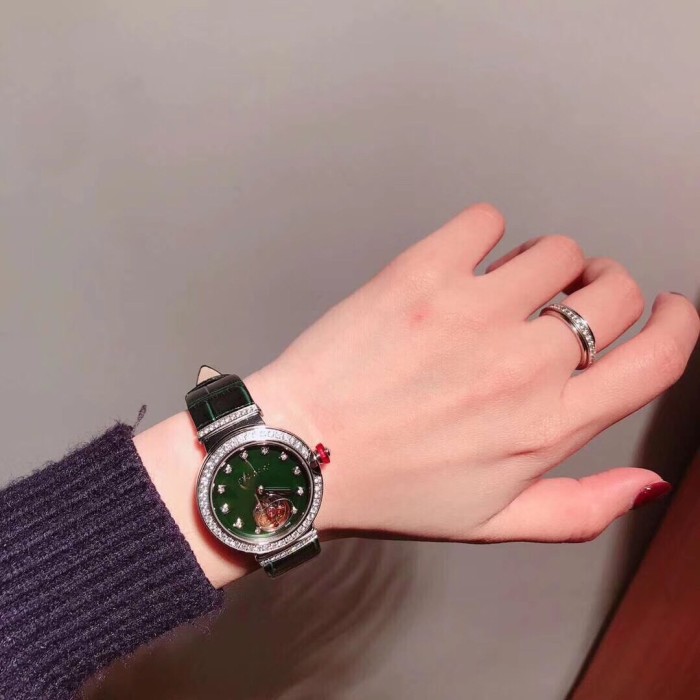 人気新作 BVLGARI ブルガリ 腕時計 レディース 33mm 自動巻 BV-TSH530-005