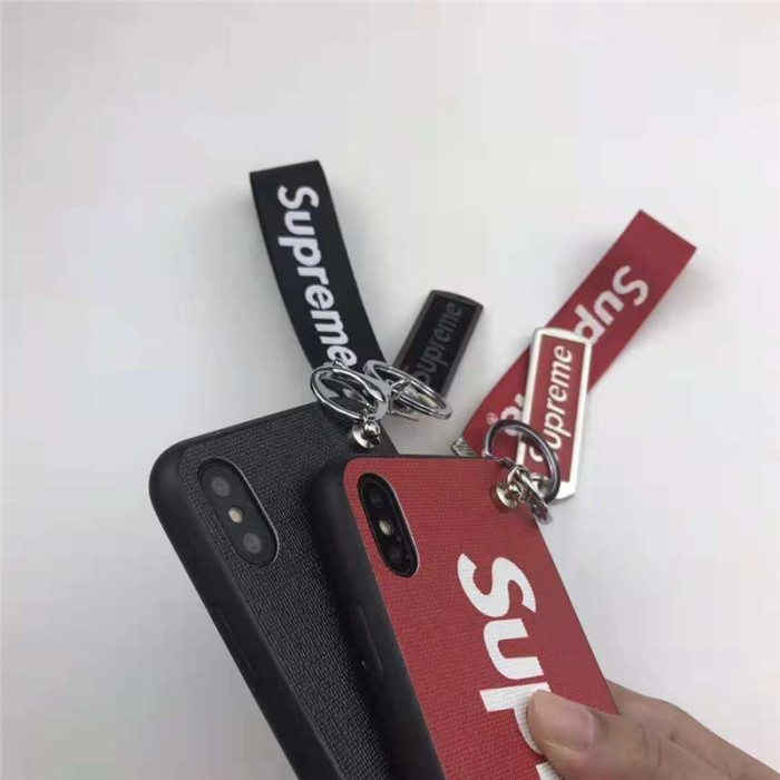 シュプリーム iphone xr/xs maxケース 個性設計 supreme iphone x/xsカバーキーボルダー付け 人気潮流 アイフォン10R/8plusケース カップルお勧め