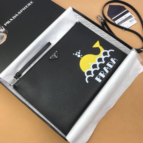 PRADA プラダ 特N品 激安 長財布 セカンドバッグ 2NH005-PA395