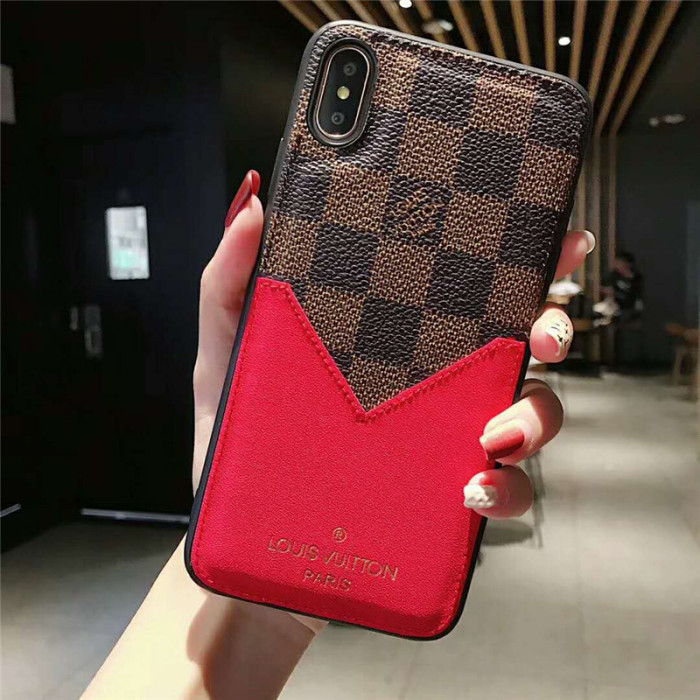 ルイヴィトン iphone xr/xs maxケース カード入れ アイフォンxs/xカバー ８色 iphone 7/8plusケース ビジネス風 人気通販