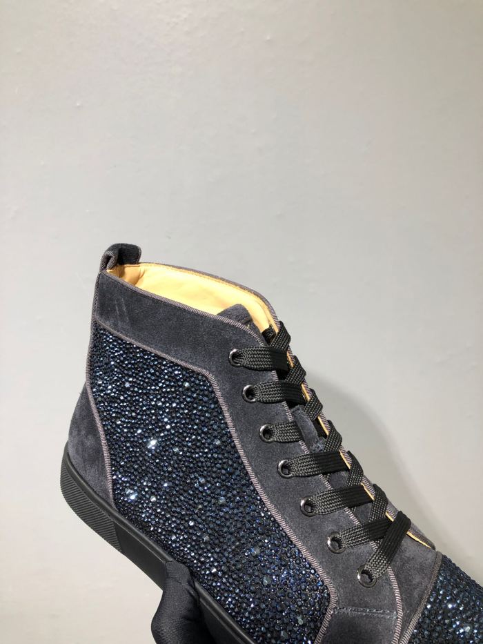 男女兼着 高品質 クリスチャン ルブタン スニーカー VIP-19P350-CL055