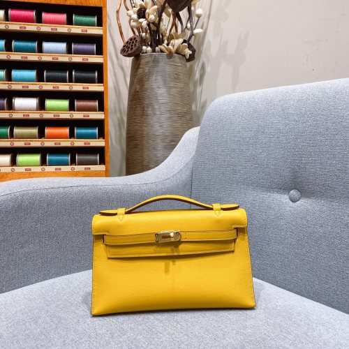 新品 エルメス 手作り 財布 セカンドバッグ MINIKELLY TA2001P-HE-20