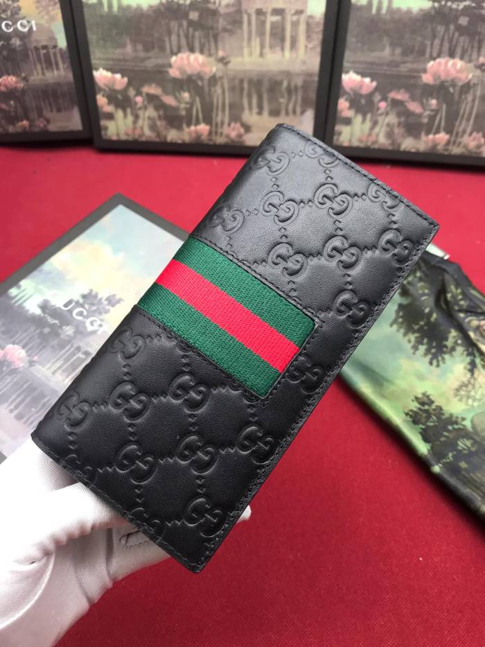 GUCCI グッチ 長財布 二つ折り財布 名刺入れ 408836-1 新作