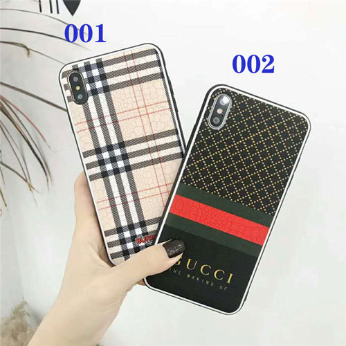 グッチ iphone xrケース iphone xs/xs maxケース 人気ブランド シンプル バーバリー iphone x/10/8/7/6plusケース 耐衝撃 芸能人愛用 激安販売