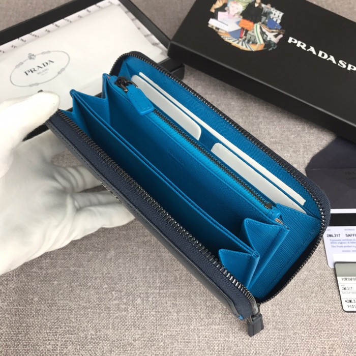 PRADA プラダ 人特N品 激安 長財布 メンズ 2ML317-PA392
