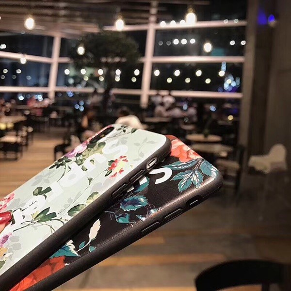 supreme 花柄 iphoneXケース お洒落 人気 iphone8/8plusケースジャケット 男性 女性