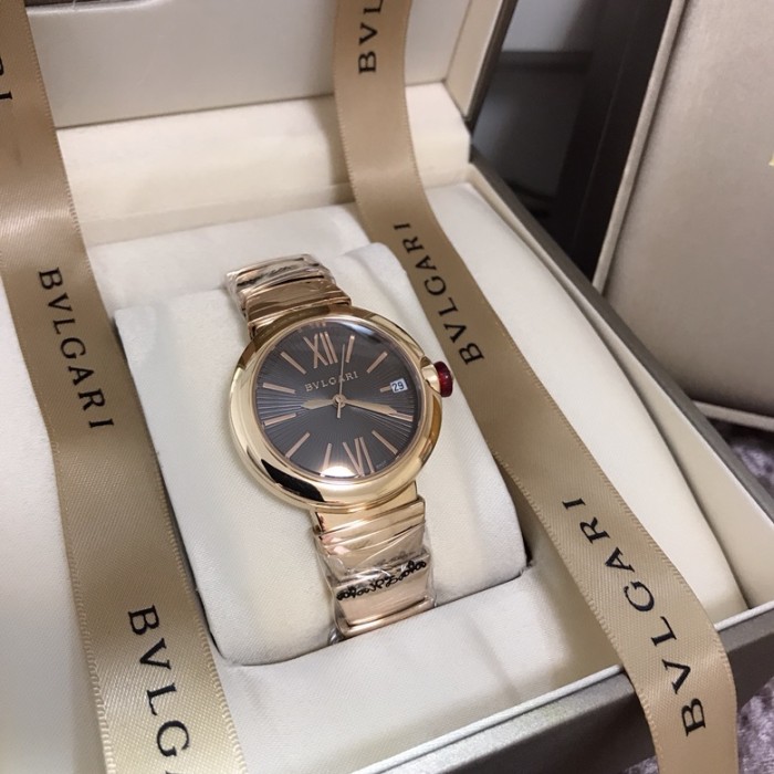 BVLGARI ブルガリ 時計 レディース 33mm 19SS 自動巻き BV-WD600-053