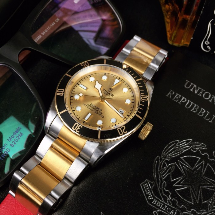 チュードル（TUDOR ）メンズ 時計 42mm 自動巻き 腕時計 TUD-TSH380-33
