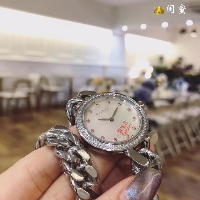 BVLGARI ブルガリ ブレスレット腕時計 レディース 36mm BV-TSH340-046