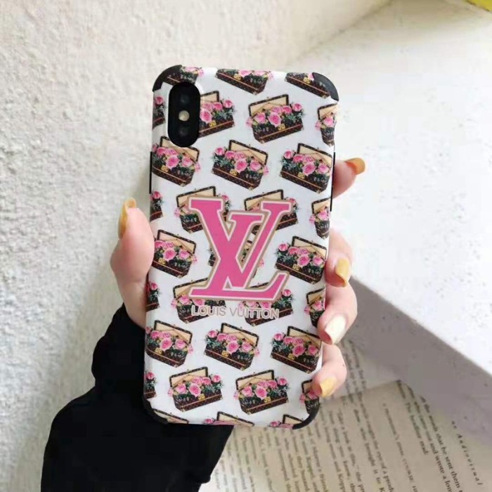 LV ルイヴィトン 新作iphone11/11pro/11pro maxケース 花柄のデザインiphone x/xs/xr/xs maxケース 人気iphone7/8/plusケースオシャレ優雅