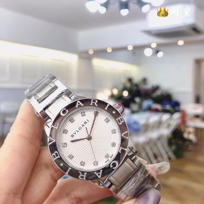 BVLGARI ブルガリ 腕時計 レディース LVECA時計 34mm BV-TSH210-042
