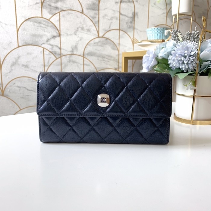 シャネルCHANEL Wホック二つ折り長財布 男女兼用 JJX2002P260-31502-1