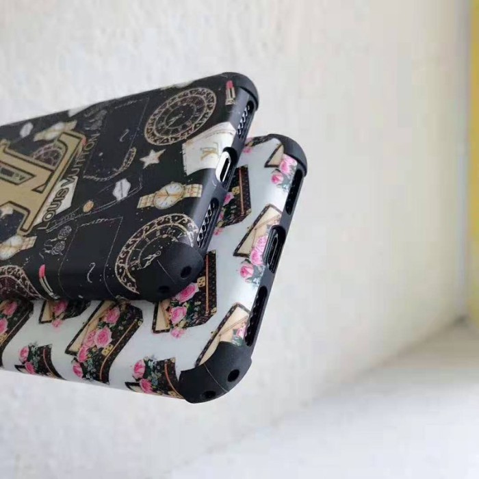 LV ルイヴィトン 新作iphone11/11pro/11pro maxケース 花柄のデザインiphone x/xs/xr/xs maxケース 人気iphone7/8/plusケースオシャレ優雅