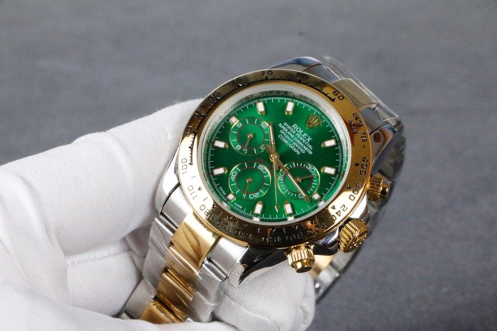 ロレックス メンズデイトナ Asian 7750 ムーブメント搭載 TSH-2001P420-RO146