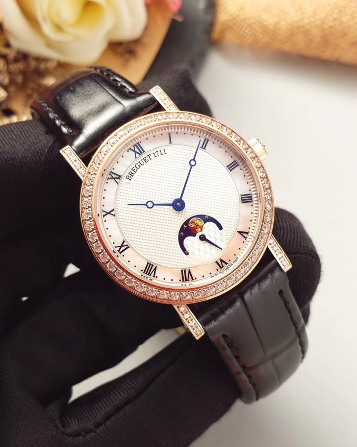 BREGUET/ブレゲ 腕時計 クォーツ 40mm メンズ 実物図 BR-TSH380-12