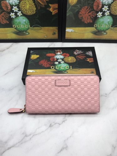 美品 GUCCI グッチ 長財布 ラウンドファスナー式財布 449391-1