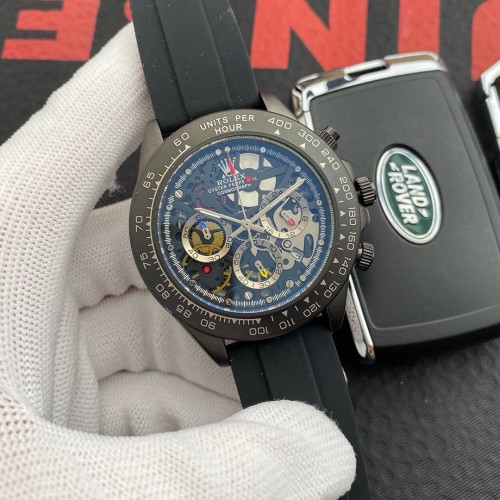 ロレックス デイトナ （ROLEX）多機能クォーツ TSH-2001P300-RO122