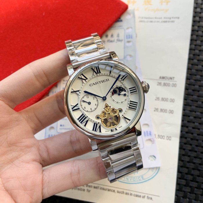 2020SS新作Cartier カルティエ メンズ 時計 スーパーコピー7色