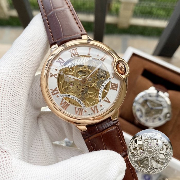 2020SS新作Cartier カルティエ メンズ 時計 スーパーコピー7色