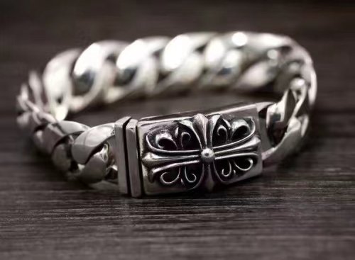新作入荷 ChromeHearts クロムハーツ100% 925シルバー 正規品品質 ブレスレットch678830