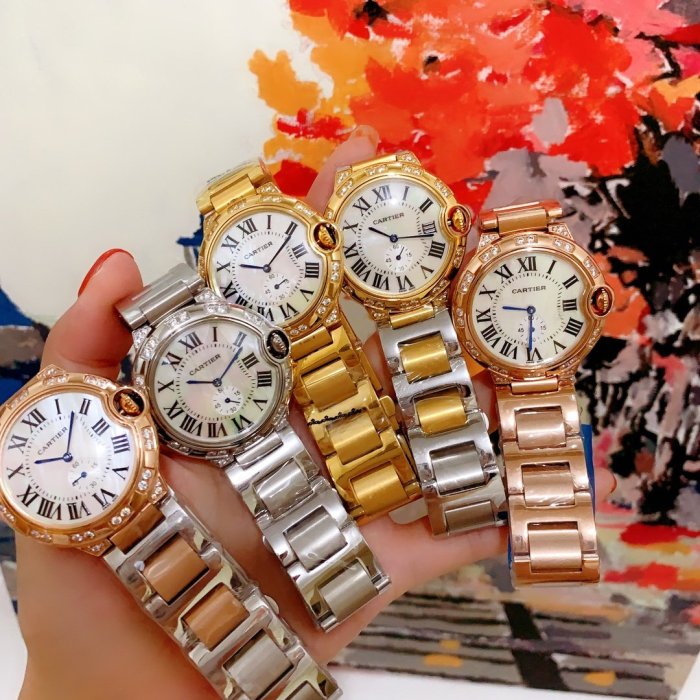 2020SS新作Cartier カルティエ レディース 時計 スーパーコピー5色