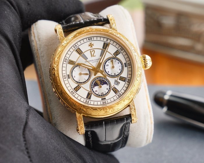 2020SS新作Vacheron Constantinヴァシュロンコンスタンタンメンズ時計スーパーコピー 3色