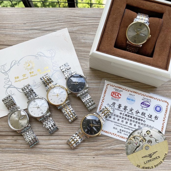 2020SS新作 LONGINES ロンジン メンズ 時計 スーパーコピー6色
