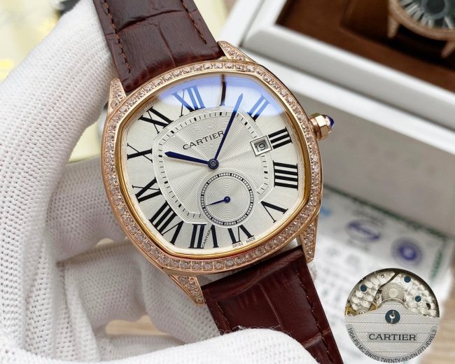 2020SS新作Cartier カルティエ メンズ 時計 スーパーコピー4色