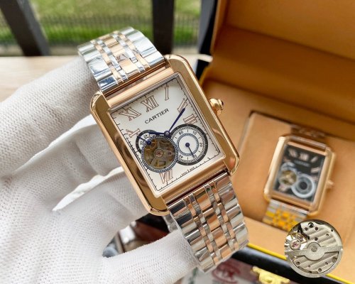2020SS新作Cartier カルティエ メンズ 時計 スーパーコピー4色