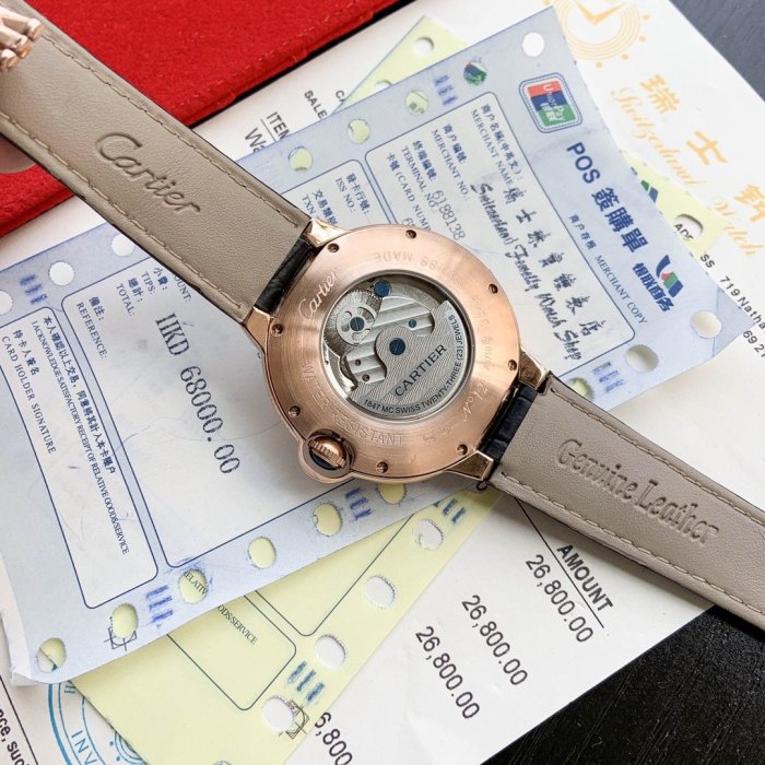 2020SS新作Cartier カルティエ メンズ 時計 スーパーコピー7色