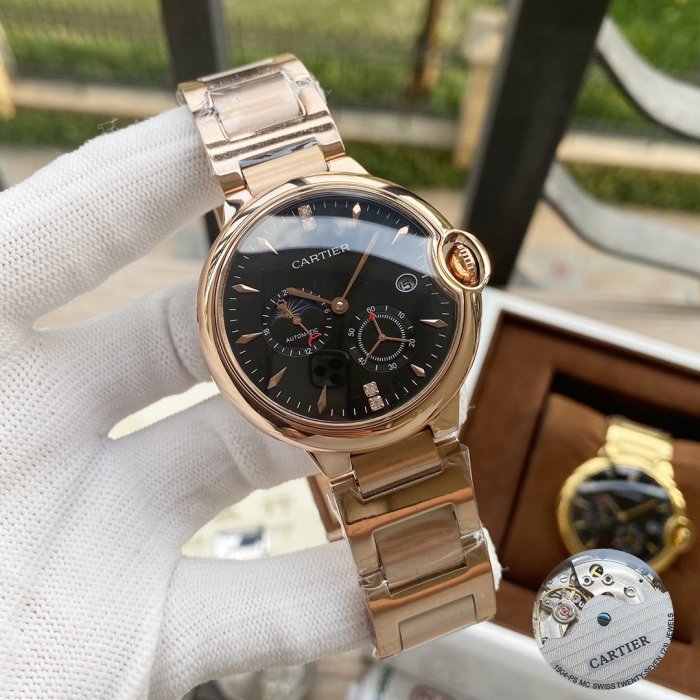 2020SS新作Cartier カルティエ メンズ 時計 スーパーコピー7色