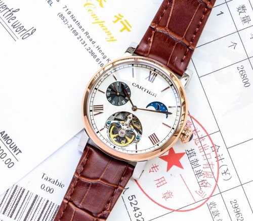 2020SS新作Cartier カルティエ メンズ 時計 スーパーコピー4色