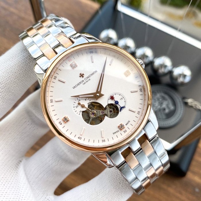 2020SS新作Vacheron Constantinヴァシュロンコンスタンタンメンズ時計スーパーコピー5色