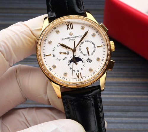 2020SS新作Vacheron Constantinヴァシュロンコンスタンタンメンズ時計スーパーコピー 3色