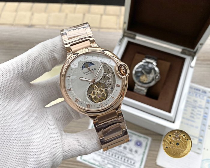 2020SS新作Cartier カルティエ メンズ 時計 スーパーコピー7色
