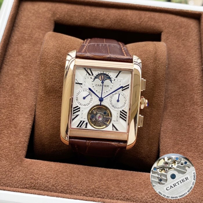 2020SS新作Cartier カルティエ メンズ 時計 スーパーコピー4色
