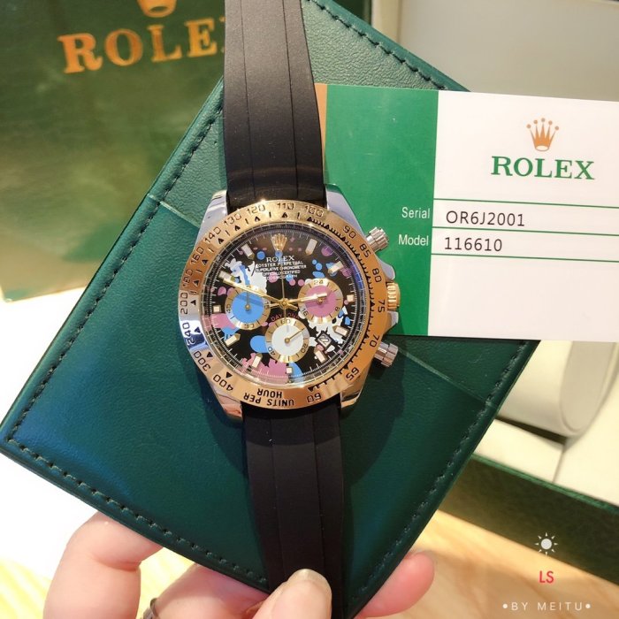2020SS新作 Rolex ロレックス メンズ 時計 スーパーコピー2色